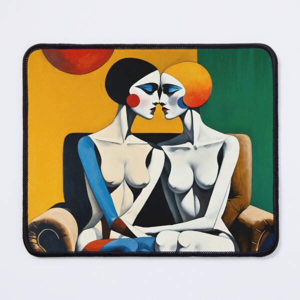 Item preview, Mannequin Lovers on a Love Seat 2 designed and sold by NickWhittleArt.