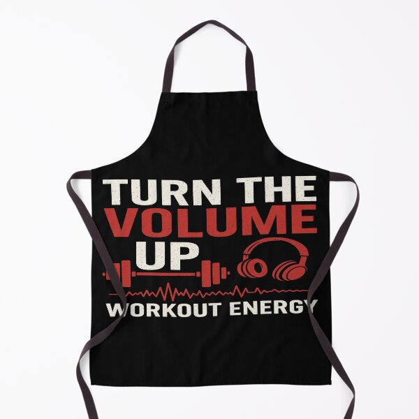 Item preview, Turn the Volume Up – Workout Energy Motivation | Fitness Music Vibes Design designed and sold by fabricutie.