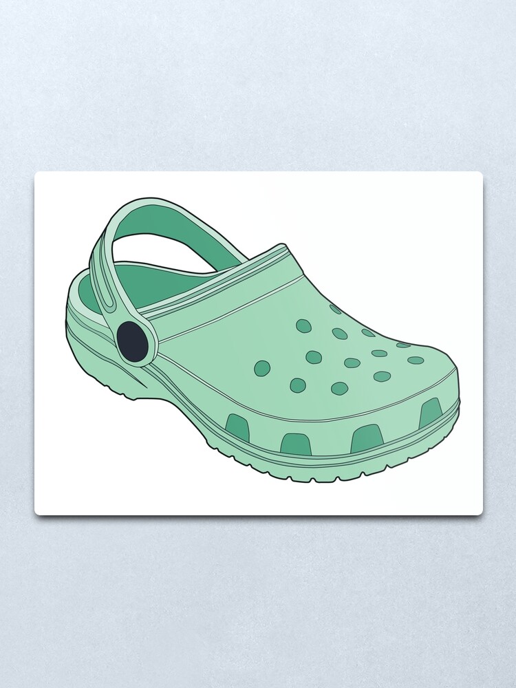 cool blue crocs