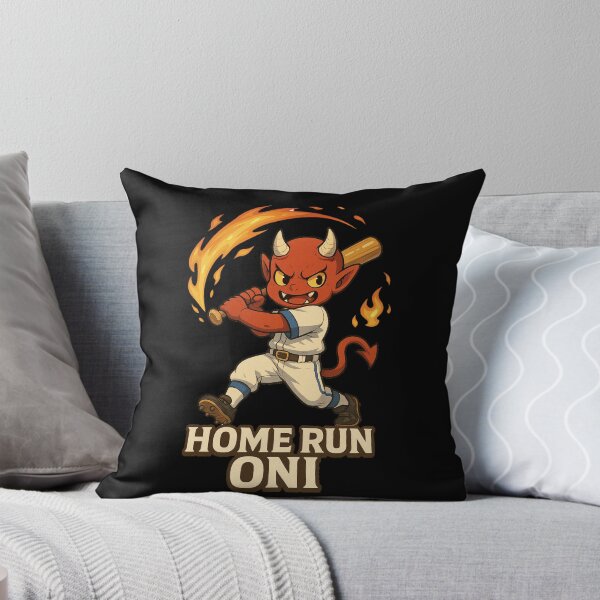 Item preview, Home Run Oni - Anime Baseball Team designed and sold by CraftedHome.