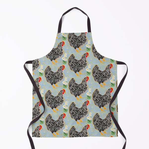 Item preview, Chicken with Flowers designed and sold by LindaPhelpsArt.