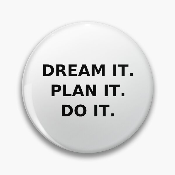 Item preview, Minimalist “Dream Plan Do” Quote – Modern Motivational Wall Art designed and sold by SensoriStudio.