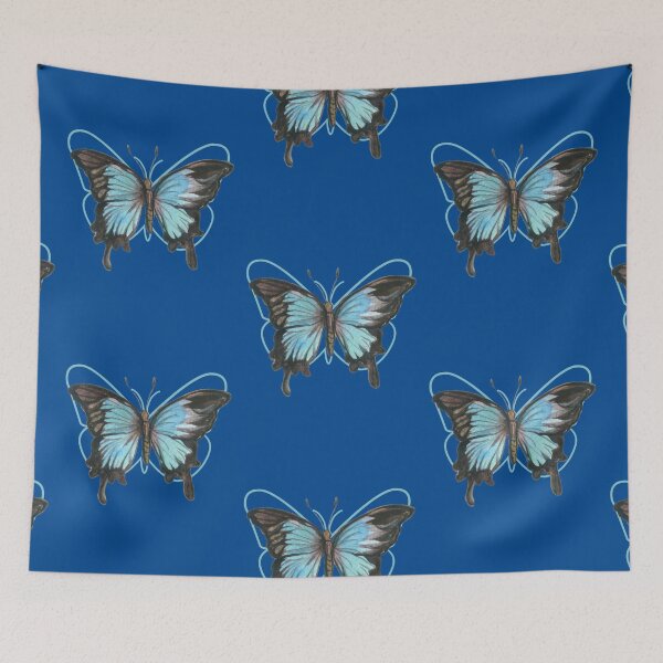 Item preview, butterfly blue y2k designed and sold by coolcreativeco.