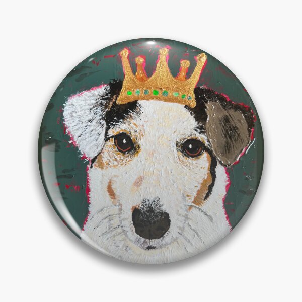 Item preview, Crowned Jack Russell Terrier designed and sold by LindaPhelpsArt.