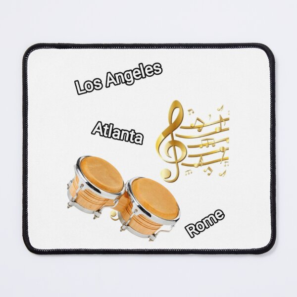 Item preview, Music Instruments into Digital Art: Percussions Bongoes designed and sold by QuasarDigitalSurrealism.