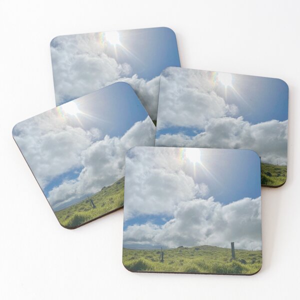 Item preview, Sunlight Through Clouds Over Green Hills designed and sold by TrisaThyme.