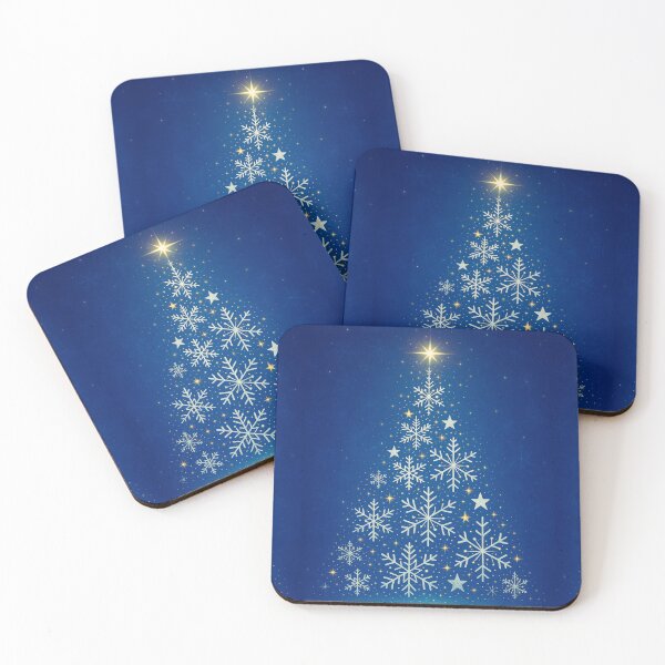 Item preview, Celestial Glow – Modern Christmas Trees designed and sold by Ewa Miller.