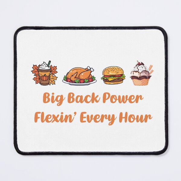 Item preview, Big Back Power, Big Back Energy, Funny, Thanksgiving Gift, Winter Gift designed and sold by vibeytrendy.