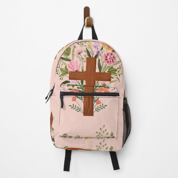 Item preview, blooming cross designed and sold by coolcreativeco.