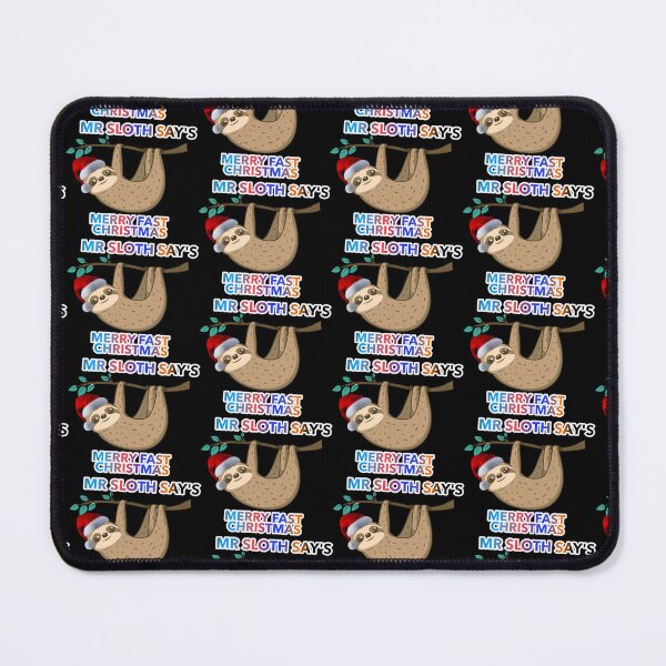 Item preview, Mr Sloth Say's Merry Fast Christmas Gift designed and sold by ZooStateofMind.