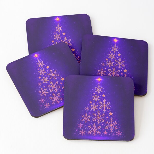 Item preview, Celestial Glow – Modern Christmas Trees designed and sold by Ewa Miller.