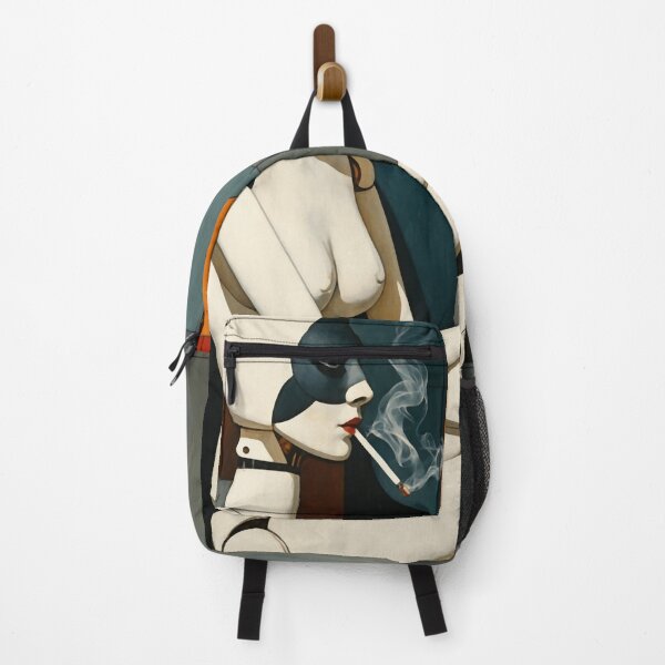 Item preview, Mannequin Smoking on a High Back Chair (5) designed and sold by NickWhittleArt.