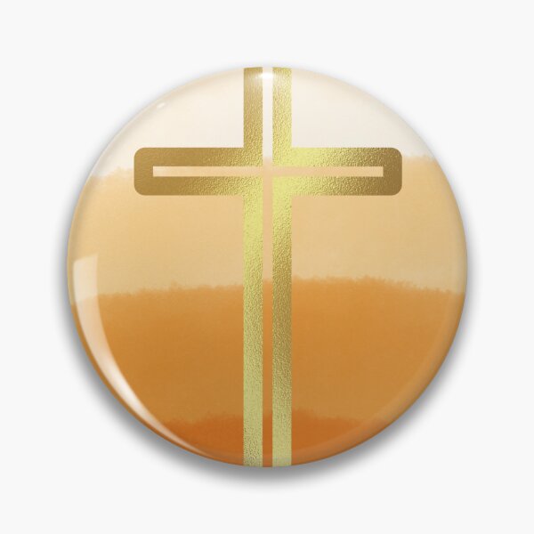 Item preview, Golden Orange Cross designed and sold by coolcreativeco.