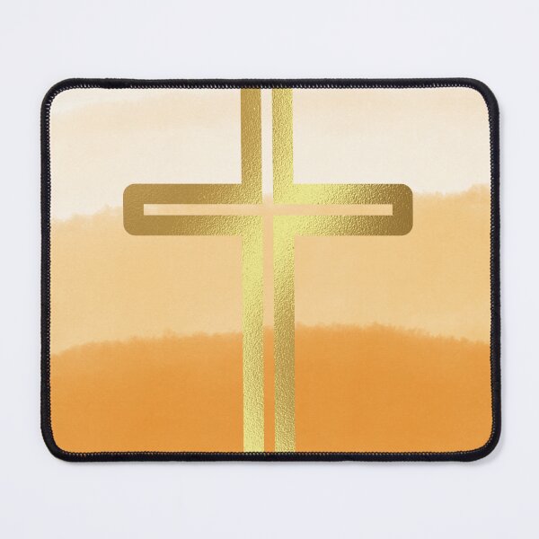 Item preview, Golden Orange Cross designed and sold by coolcreativeco.