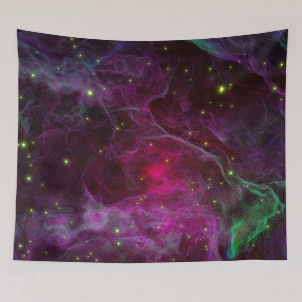 Item preview, Astral Bloom - Cosmic Galaxy Poster Space Art designed and sold by Cosmic511.