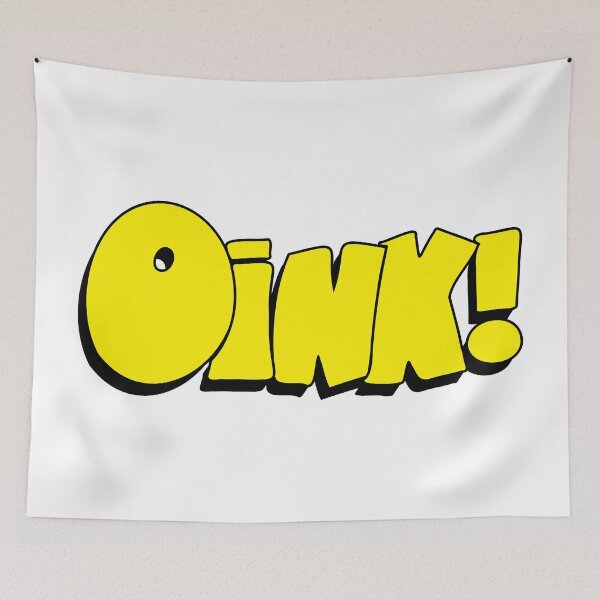 Item preview, Oink! – 1980s British Comic Logo designed and sold by ChickenFund.