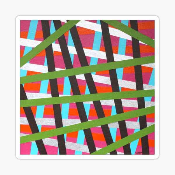 Series 3: Striped Sweater A Sticker