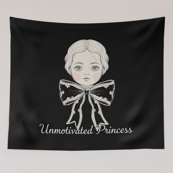 Item preview, Unmotivated Princess designed and sold by yusufdehbi.