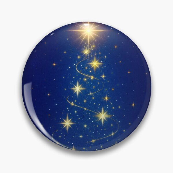 Item preview, Celestial Glow – Modern Christmas Trees designed and sold by Ewa Miller.
