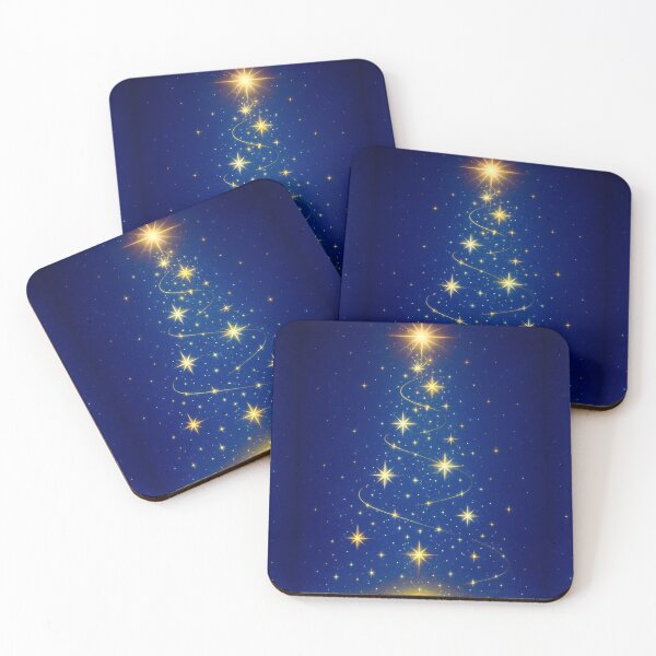 Item preview, Celestial Glow – Modern Christmas Trees designed and sold by Ewa Miller.