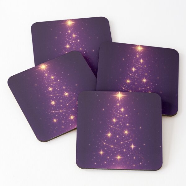 Item preview, Celestial Glow – Modern Christmas Trees designed and sold by Ewa Miller.