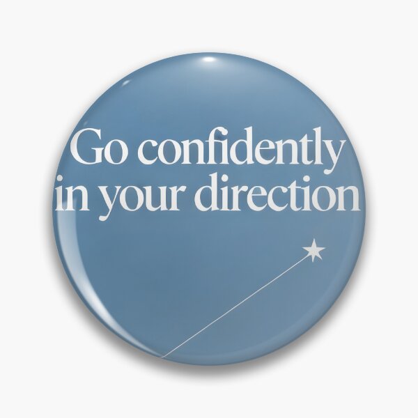 Item preview, Purpose-Driven Quote Poster - Go Confidently Wall Art designed and sold by Cosmopolis.