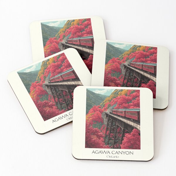 Item preview, Agawa Canyon Ontario Autumn | Scenic Railway Tour Art designed and sold by TuncGK.