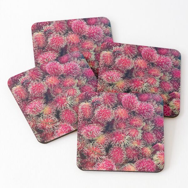 Item preview, Fresh Rambutan Fruit – Tropical Market Colors designed and sold by TrisaThyme.