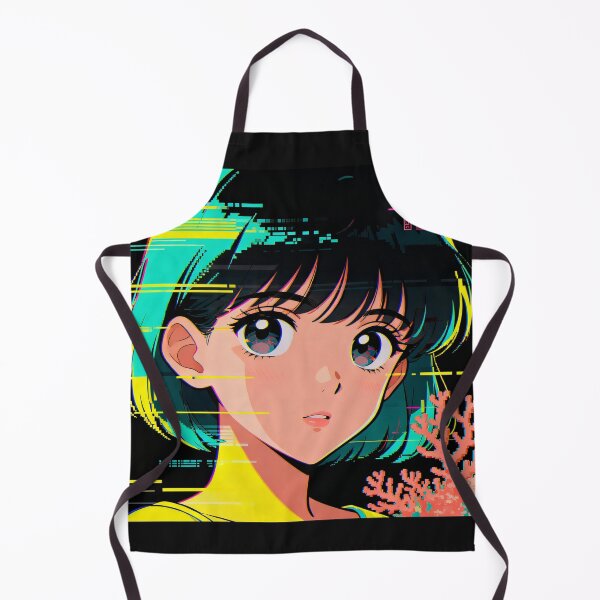 Item preview, Anime Glitch Art Aesthetic, 90s Data Corruption, VHS Error Core, Digital Memory Art designed and sold by Ditstyle.