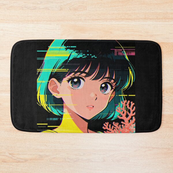 Item preview, Anime Glitch Art Aesthetic, 90s Data Corruption, VHS Error Core, Digital Memory Art designed and sold by Ditstyle.
