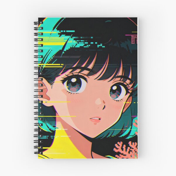 Item preview, Anime Glitch Art Aesthetic, 90s Data Corruption, VHS Error Core, Digital Memory Art designed and sold by Ditstyle.