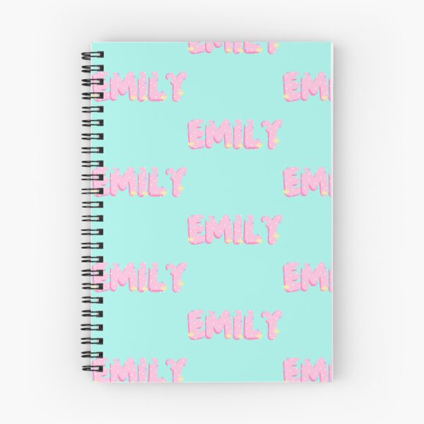 Item preview, Emily pink bubble letters designed and sold by coolcreativeco.