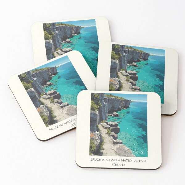 Item preview, Bruce Peninsula National Park | Grotto Seascape Art Print designed and sold by TuncGK.
