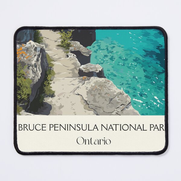 Item preview, Bruce Peninsula National Park | Grotto Seascape Art Print designed and sold by TuncGK.