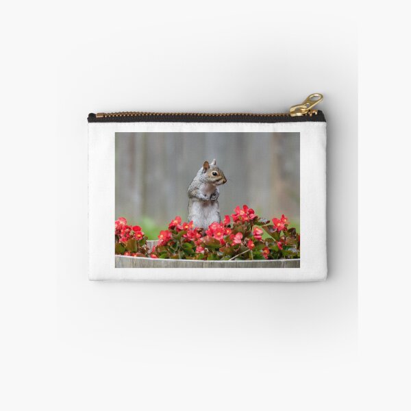 Item preview, Squirrel posing in flowers award winning exhibit designed and sold by Polky Art.