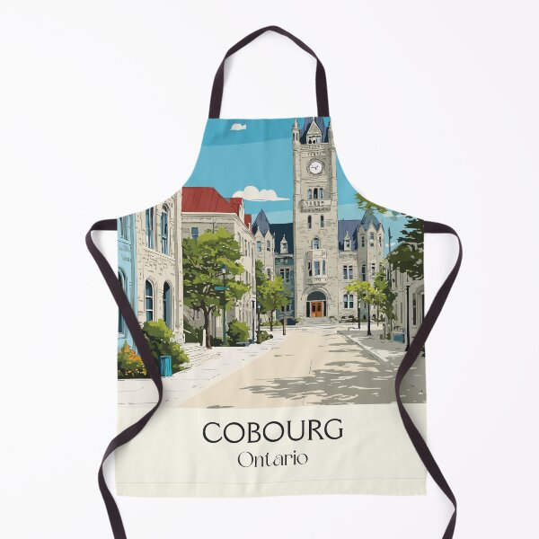 Item preview, Cobourg Ontario | Historic Victoria Hall Art Print designed and sold by TuncGK.