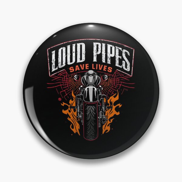 Item preview, Loud Pipes Save Lives – Ride Loud designed and sold by MotoRebel.
