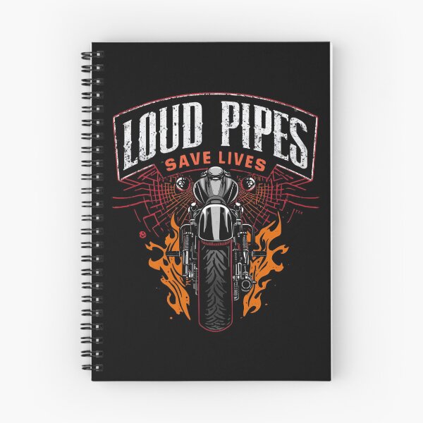 Item preview, Loud Pipes Save Lives – Ride Loud designed and sold by MotoRebel.