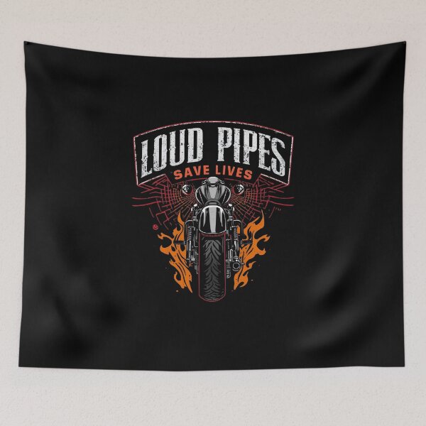 Item preview, Loud Pipes Save Lives – Ride Loud designed and sold by MotoRebel.
