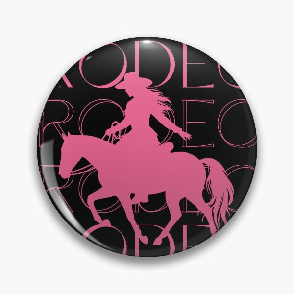 Artikelvorschau, Pink Rodeo, Mein zweites Rodeo, Mein erstes Rodeo, Cowgirl, Pink Horse, Rodeo-Saloon entworfen und verkauft von KolorellaS.