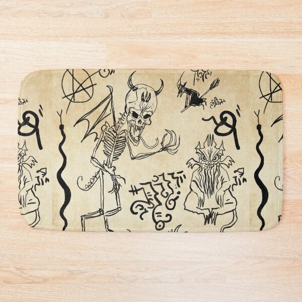 Item preview, Demonic page from the Necronomicon designed and sold by Vintage Designs +.