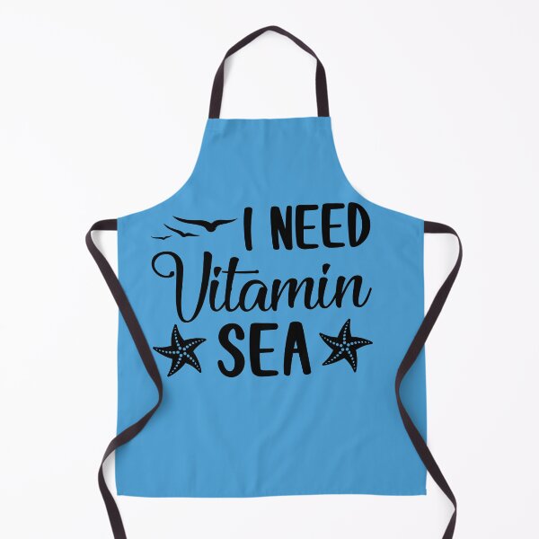 Item preview, I Need Vitamin Sea funny quote slogan designed and sold by DesignHouse07.