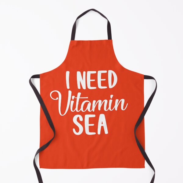 Item preview,  I Need Vitamin Sea funny quote slogan designed and sold by DesignHouse07.