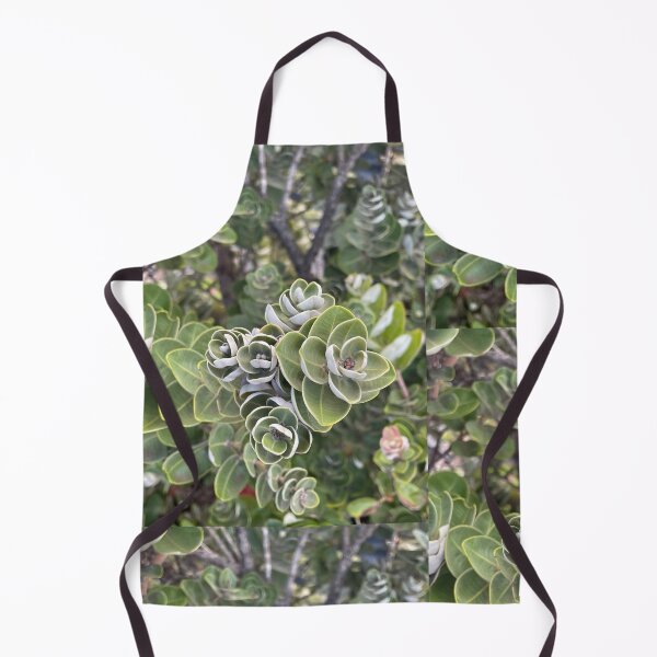 Item preview, ʻŌhiʻa Lehua Green Spiral Leaves designed and sold by TrisaThyme.