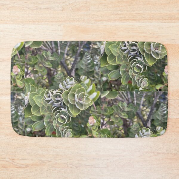 Item preview, ʻŌhiʻa Lehua Green Spiral Leaves designed and sold by TrisaThyme.