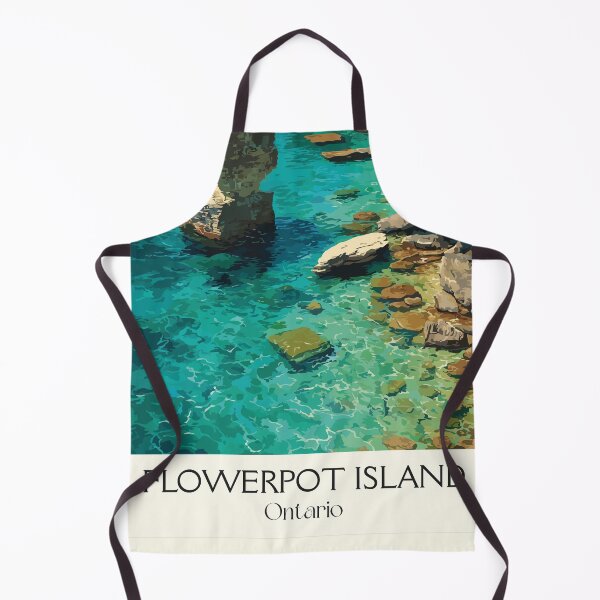 Item preview, Flowerpot Island Ontario | Georgian Bay Sea Stacks Art designed and sold by TuncGK.