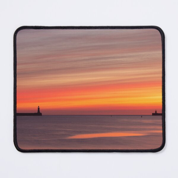 Item preview, Coastal Sunrise with Lighthouses designed and sold by AnitaNicholson.