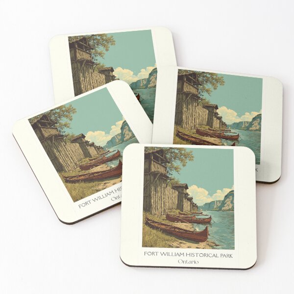 Item preview, Fort William Historical Park | Fur Trade Era Fort Art designed and sold by TuncGK.