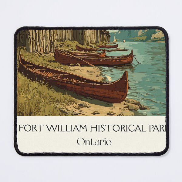 Item preview, Fort William Historical Park | Fur Trade Era Fort Art designed and sold by TuncGK.