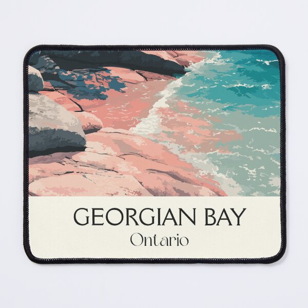 Item preview, Georgian Bay Ontario | Windswept Pine Landscape Art designed and sold by TuncGK.